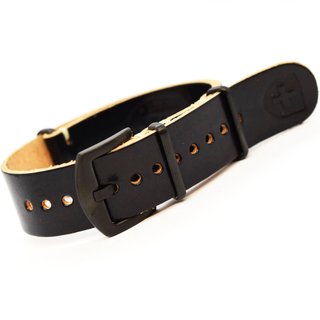 Pulsera de reloj piel hecha a mano 18-24mm