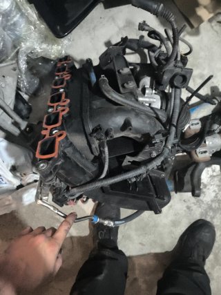 Colector Admisión BMW M54B22 con Rampa Inyectores