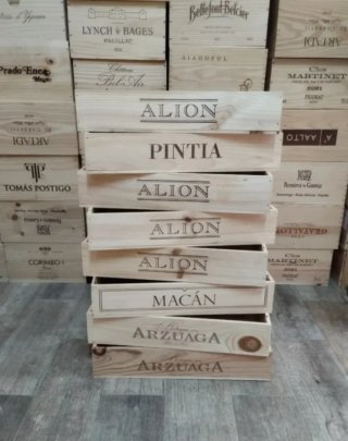 8 Cajas Madera Expositoras Comercios