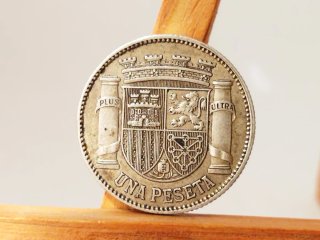 Moneda Plata 1 peseta 1933 *3*4 República española