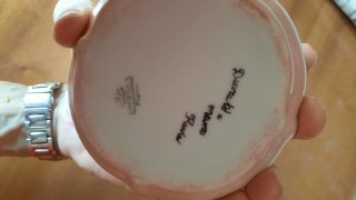 Scatola Limoges dipinta a mano