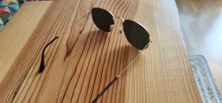 Gafas de sol Ray-Ban Hexagonal doradas