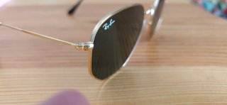 Gafas de sol Ray-Ban Hexagonal doradas