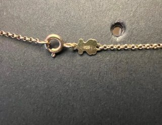Collar Oro Vermeil Plata,Zafiros y Rubi Tous