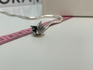 Pulsera Pandora 17cm Alas Ángel Plata original