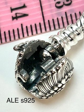 Pulsera Pandora 17cm Alas Ángel Plata original