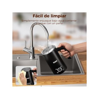 YASHE espumador leche eléctrico fácil limpieza