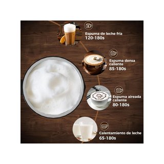 YASHE espumador leche eléctrico fácil limpieza
