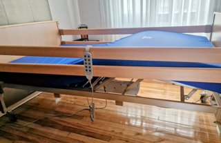 Cama Ortopédica Articulada con Colchón
