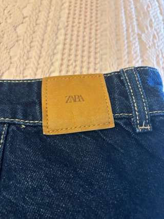 Falda pantalón vaquera Zara