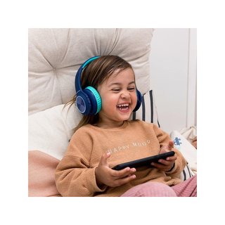 PowerLocus auriculares bluetooth niños luces LED