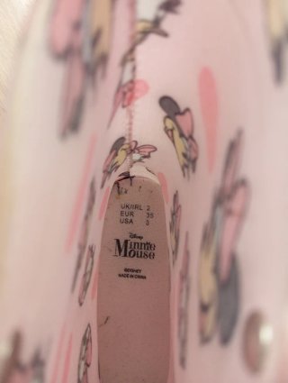 Botas de agua Disney Minnie Mouse Talla 35