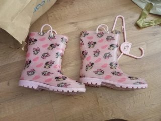 Botas de agua Disney Minnie Mouse Talla 35