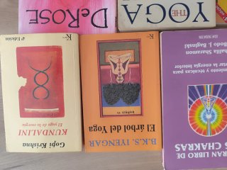 Lote libros yoga, chakras, Kundalini