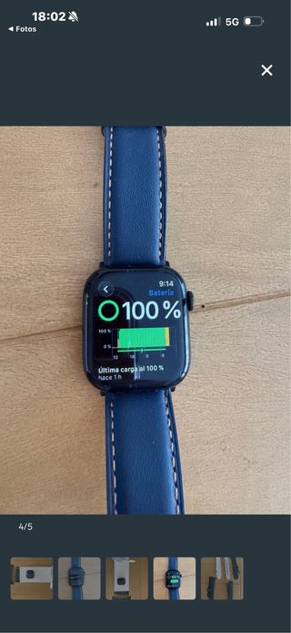 Apple Watch Series 10 42mm GPS Negro/Azul