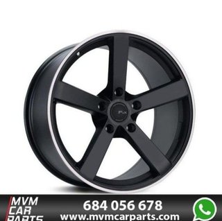 Juego de 4 Llantas 19 Fox MS003 Black Concave BM08