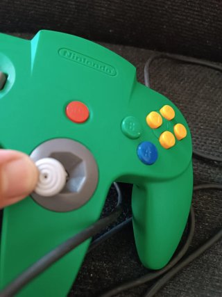 Mando Nintendo N64 Verde - Excelente Estado