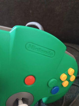 Mando Nintendo N64 Verde - Excelente Estado