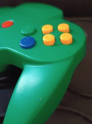 Mando Nintendo N64 Verde - Excelente Estado