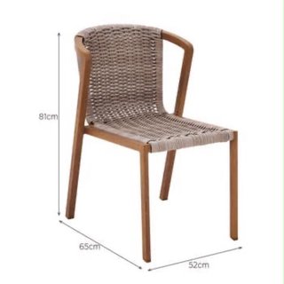 Silla sin cojin de aluminio gaia