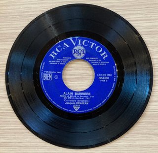Alain Barrière - Ma Vie (7" EP) Chanson Pop