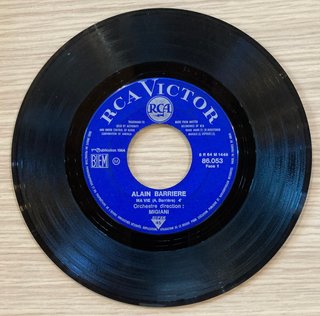 Alain Barrière - Ma Vie (7" EP) Chanson Pop