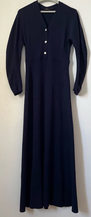 Abito lungo in lana Maje da donna taglia 36, S