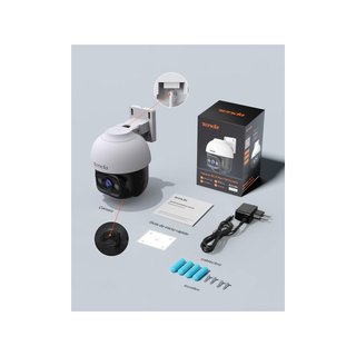 Tenda Cámara Vigilancia WiFi Exterior CH3 V2.0