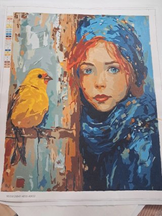 Cuadro Pintado por Números