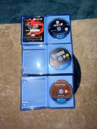 Pack Juegos PS4: FIFA 18, Uncharted 4, Rocket Leag