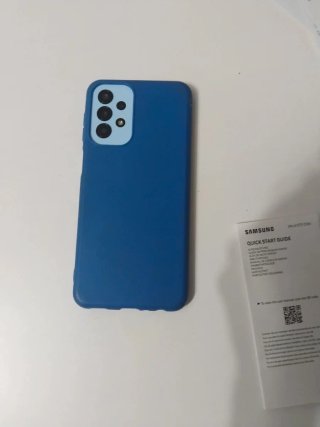 Samsung Galaxy A13 Azul + Funda. No funciona