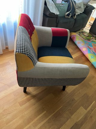 Butaca vintage patchwork