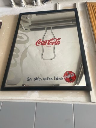 Espejo Coca-Cola La vida sabe bien