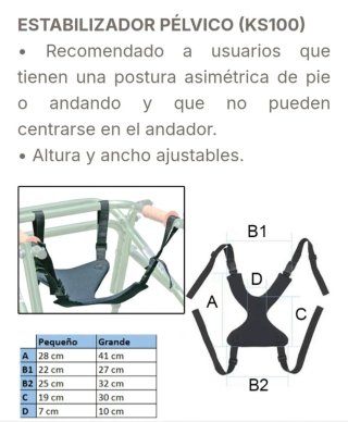 Andador infantil especial necesidades