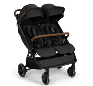 Carrito Gemelar Nuna Negro