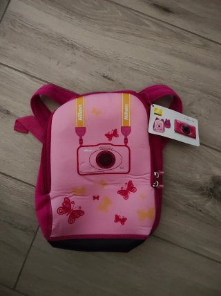Zaino bimbi Nikon Coolpix rosa