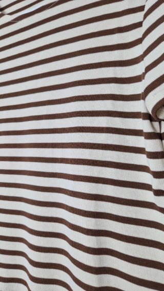 T-shirt riscas COS mulher