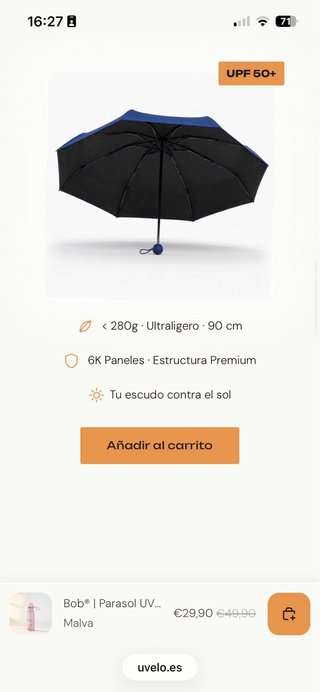 Tienda online y dominio hechos.