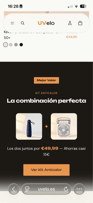 Tienda online y dominio hechos.