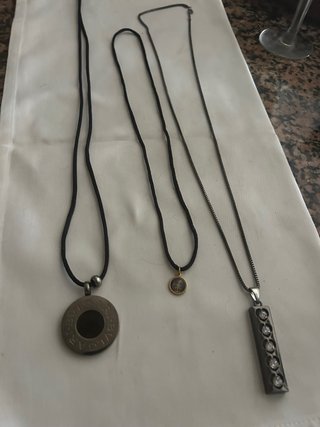 Conjunto 3 collares fantasía