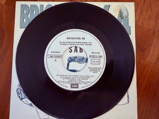 Brighton 64 – Palabras con sabor PROMO 1987 single