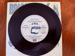 Brighton 64 – Palabras con sabor PROMO 1987 single