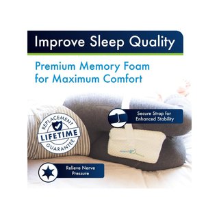 Almohada ortopédica viscoelástica para ciática