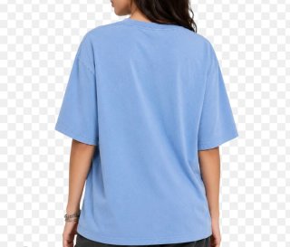 Camiseta azul bordada Bimba y Lola - NUEVA