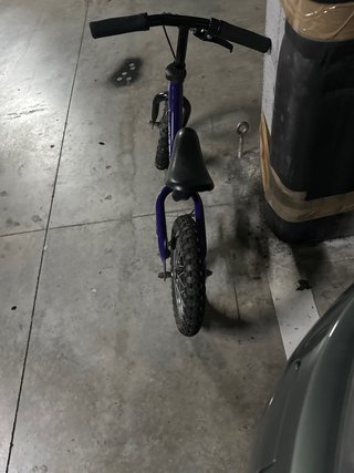 Bici de equilibrio BPRO morada
