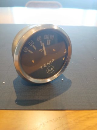 Reloj Temperatura AA para coche clásico
