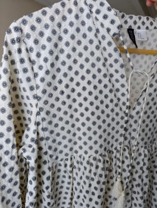 Vestido de algodón Talla M