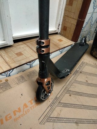 Patinete scooter negro