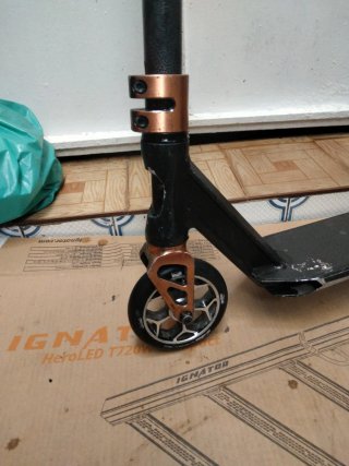 Patinete scooter negro