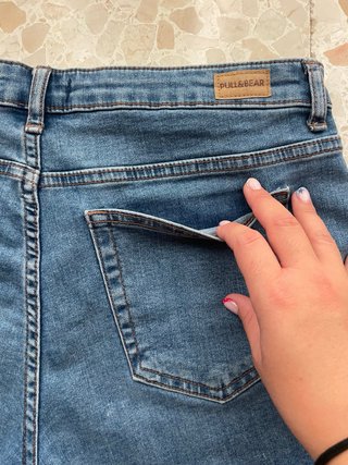 Pantalón corto elástico Pull and Bear
